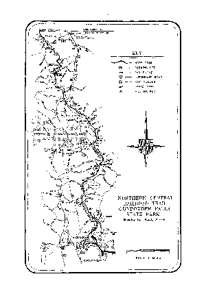 Map of the NCRR Trail